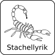 Knopf stachellyrik